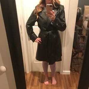 Leather Coat